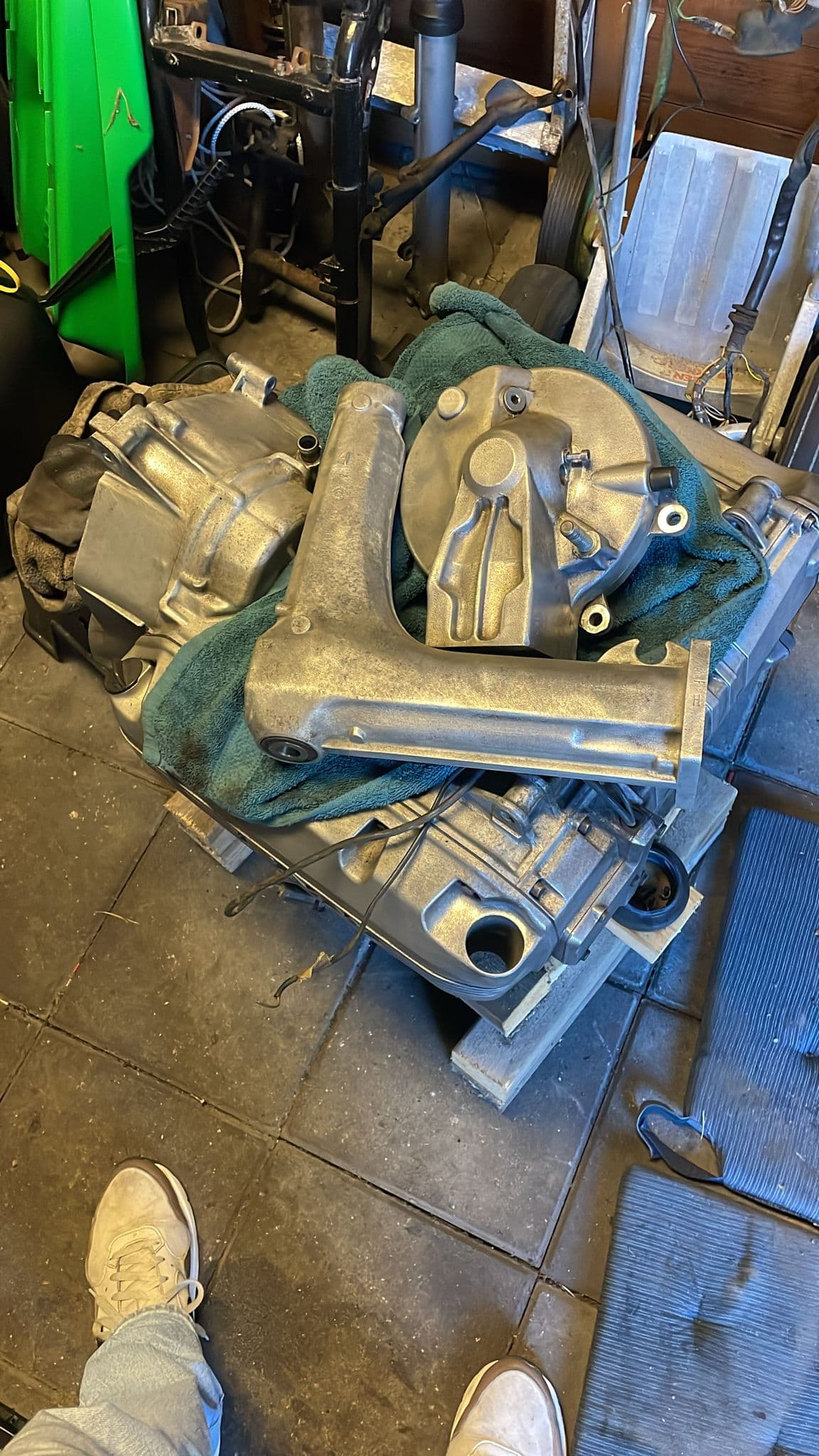 Raw castings, as they arrived